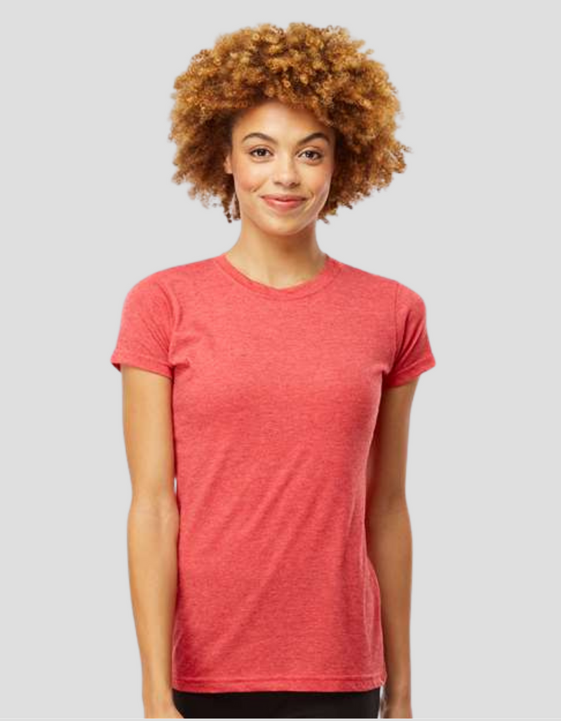 Blank Women Slim Fit Heather Tee