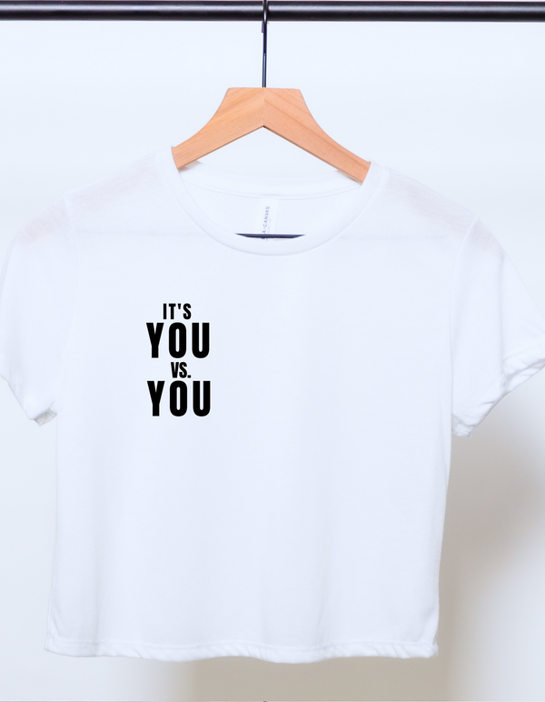 You vs You 1 Crop Tee