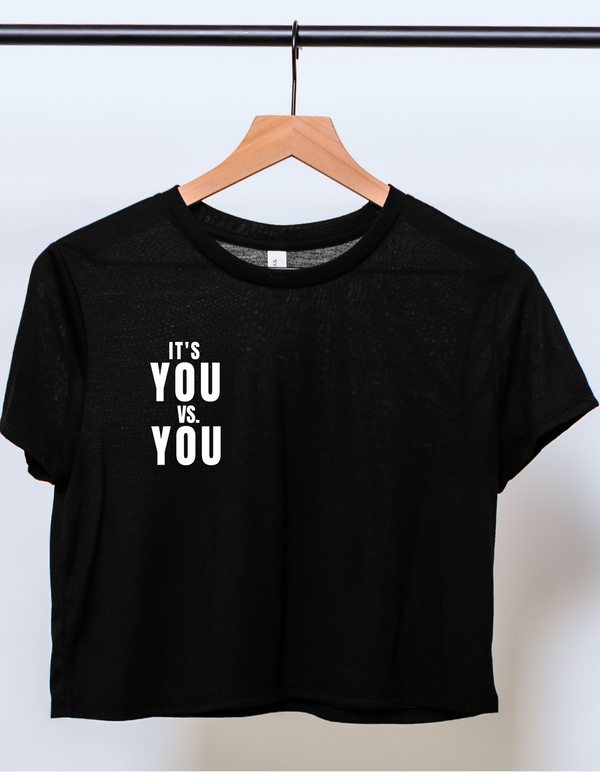 You vs You 1 Crop Tee