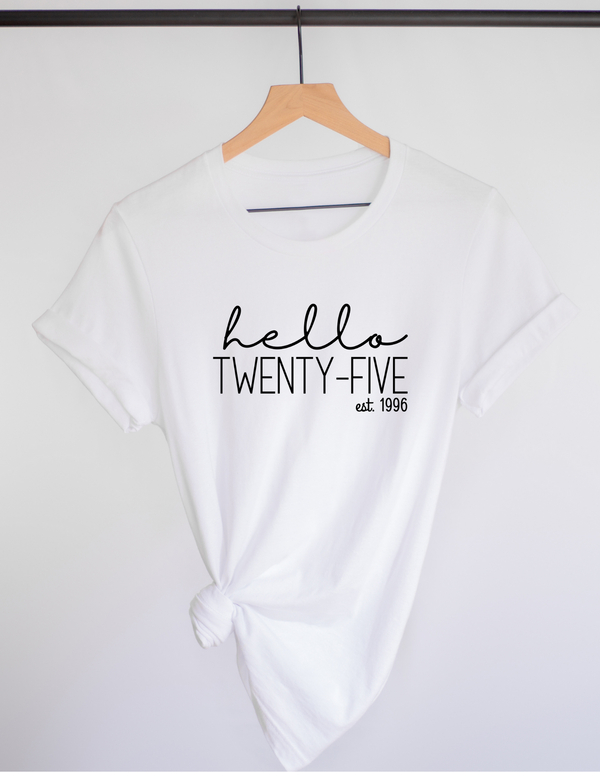 Custom Hello Tee